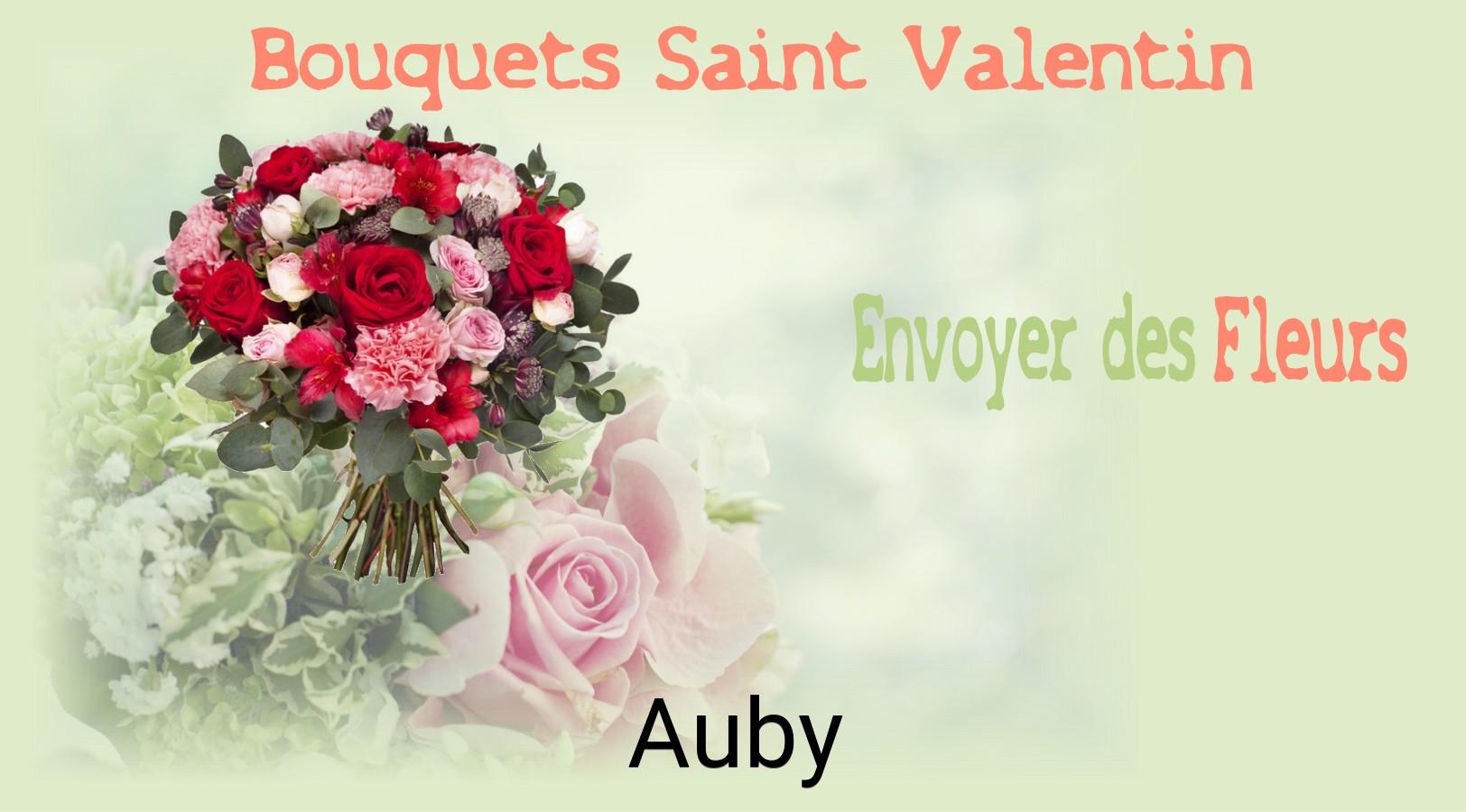 Roses de Saint-Valentin livrées à Auby